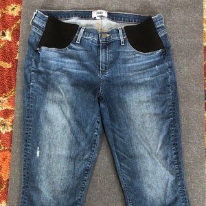 PAIGE Maternity Miki Straight Jeans